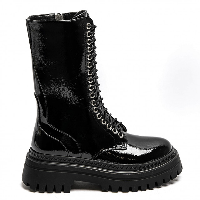 Ideal Shoes Chaussure Femmes Bottines Bottines Plates 7602-1