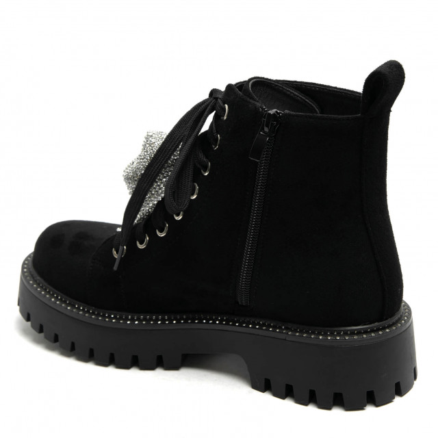 Ideal Shoes Chaussure Femmes Bottines Bottines Plates 7603A-1