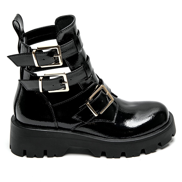 Ideal Shoes Chaussure Femmes Bottines Bottines Plates 7631A-1