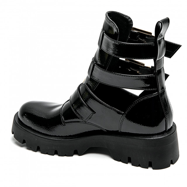 Ideal Shoes Chaussure Femmes Bottines Bottines Plates 7631A-1