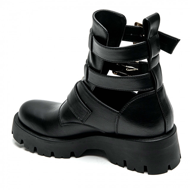 Ideal Shoes Chaussure Femmes Bottines Bottines Plates 7631A-2