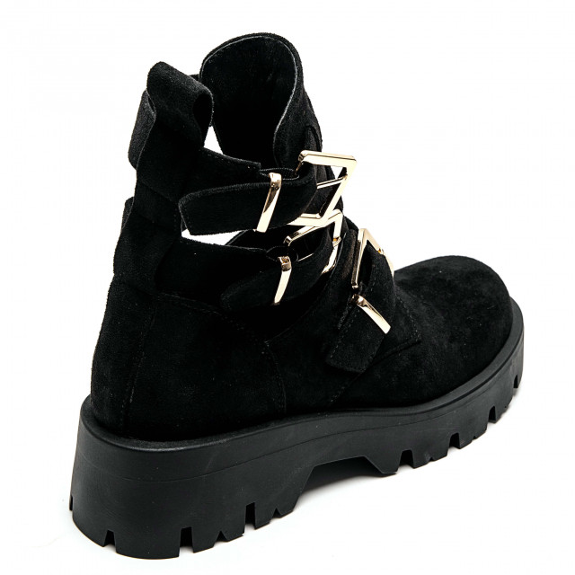 Ideal Shoes Chaussure Femmes Bottines Bottines Plates 7631A