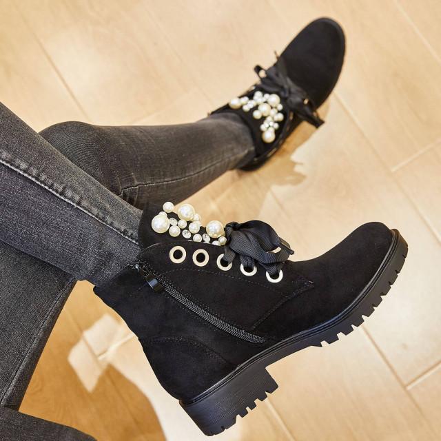 ideal shoes Chaussure femmes Bottines Bottines plates 8371