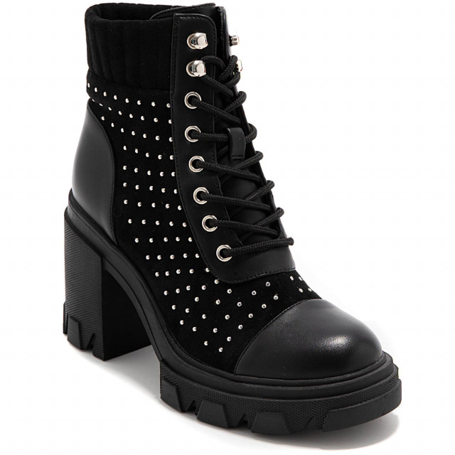 Ideal Shoes Chaussure Femmes Bottines Bottines Plates 8677A