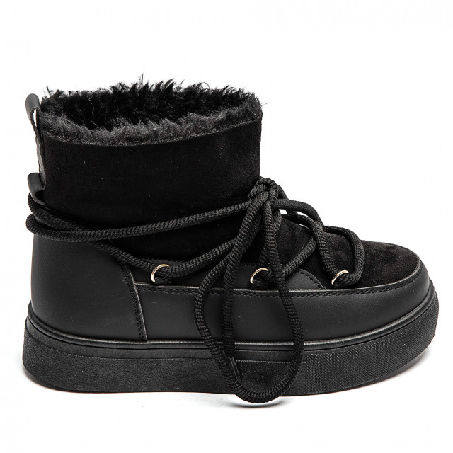 Ideal Shoes Chaussure Femmes Bottines Bottines Plates 8933