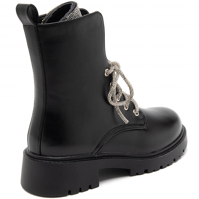 Ideal Shoes Chaussure Femmes Bottines Bottines Plates 9510A