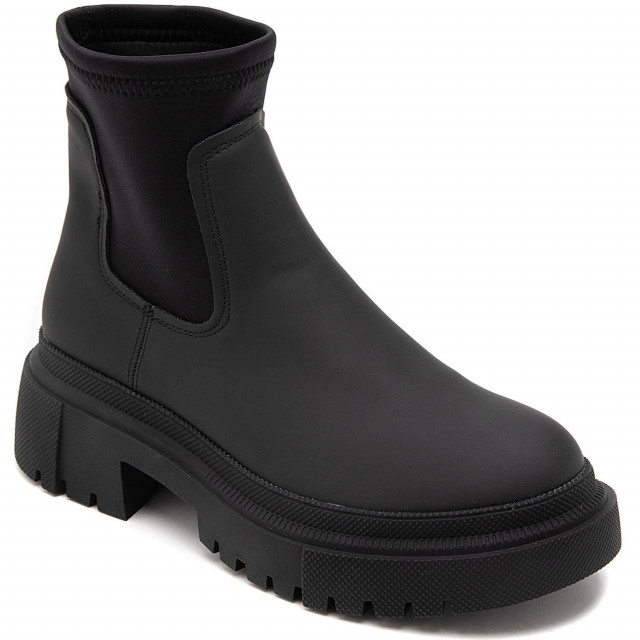 Ideal Shoes Chaussure Femmes Bottines Bottines Plates 9513A