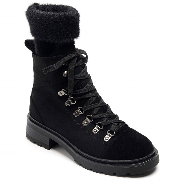 Ideal Shoes Chaussure Femmes Bottines Bottines Plates 9579-1