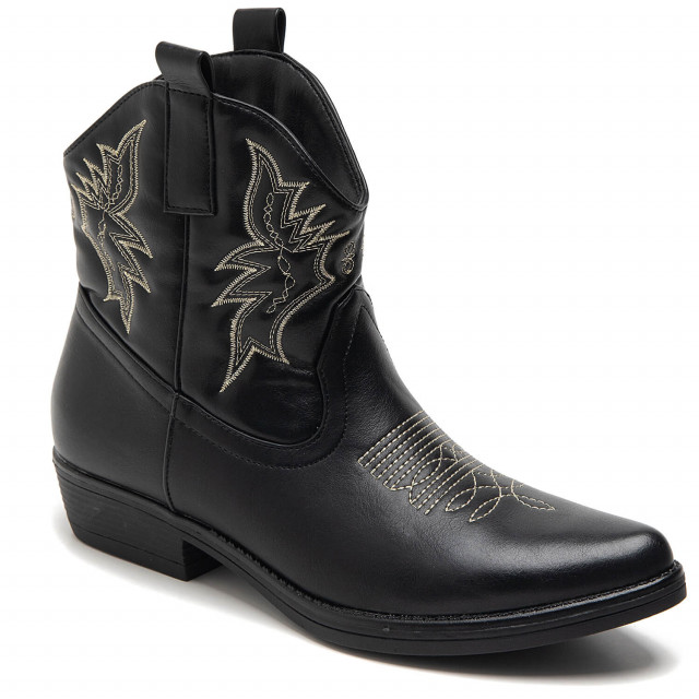 ideal shoes Chaussure femmes Bottines Bottines plates 9591A-1