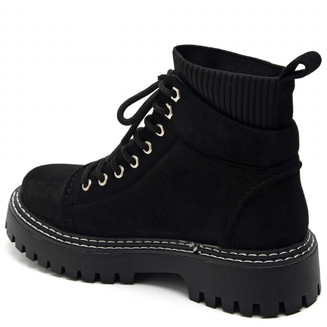 Ideal Shoes Chaussure Femmes Bottines Bottines Plates 9606