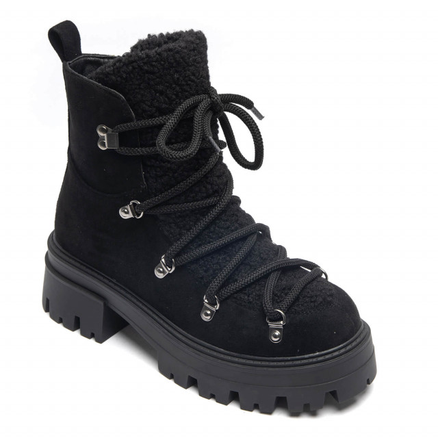 Ideal Shoes Chaussure Femmes Bottines Bottines Plates 9655-1