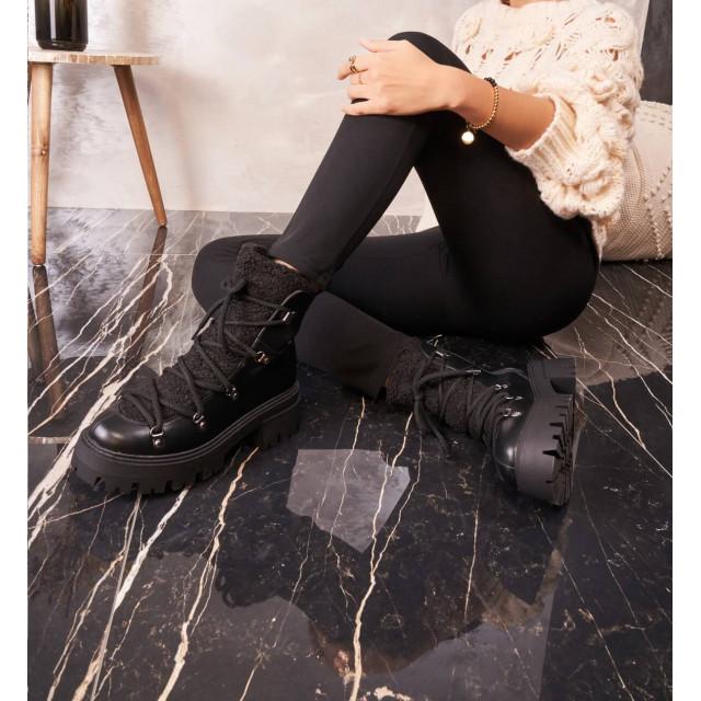 ideal shoes Chaussure femmes Bottines Bottines plates 9655-1