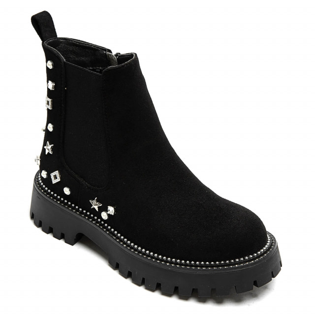 ideal shoes Chaussure femmes Bottines Bottines plates 9678A-1