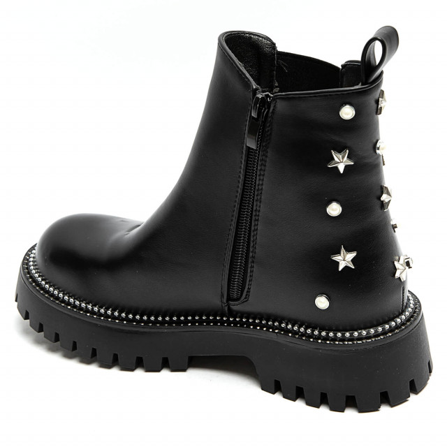 Ideal Shoes Chaussure Femmes Bottines Bottines Plates 9678A