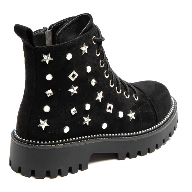 Ideal Shoes Chaussure Femmes Bottines Bottines Plates 9679A-1