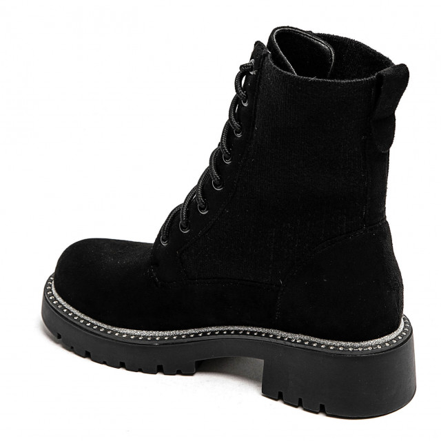 Ideal Shoes Chaussure Femmes Bottines Bottines Plates 9687A