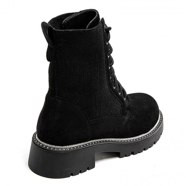 Ideal Shoes Chaussure Femmes Bottines Bottines Plates 9687A