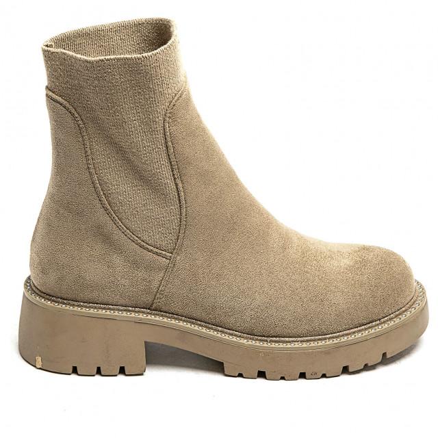 Ideal Shoes Chaussure Femmes Bottines Bottines Plates 9688A