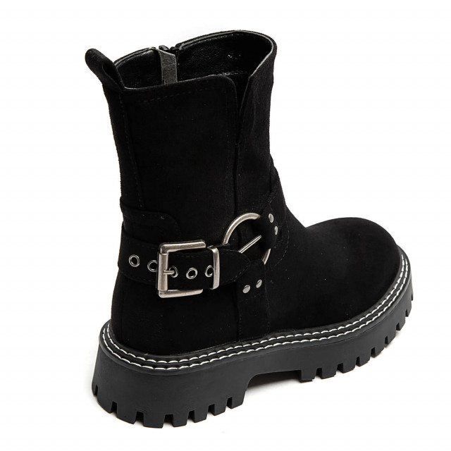 Ideal Shoes Chaussure Femmes Bottines Bottines Plates 9691A