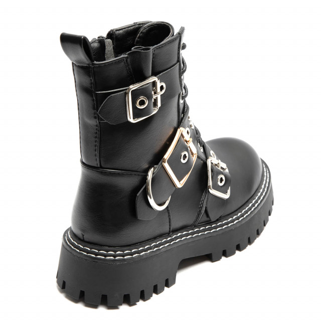 Ideal Shoes Chaussure Femmes Bottines Bottines Plates 9693A