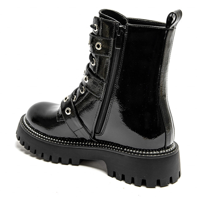 Ideal Shoes Chaussure Femmes Bottines Bottines Plates 9695-1