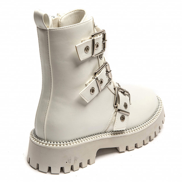 Ideal Shoes Chaussure Femmes Bottines Bottines Plates 9695