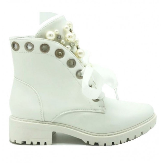 Ideal Shoes Chaussure Femmes Bottines Bottines Plates C-7221