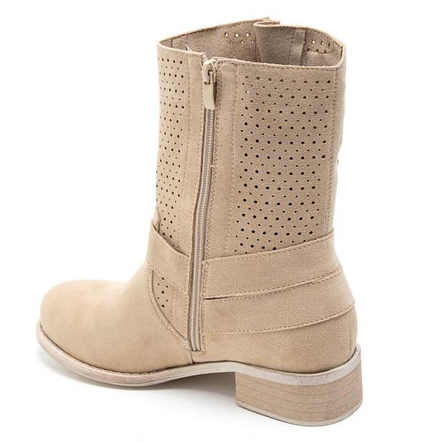 Ideal Shoes Chaussure Femmes Bottines Bottines Printemps 9635A