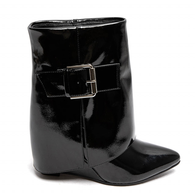 Ideal Shoes Chaussure Femmes Chaussures Compensées Bottines Compensées 1690A-2