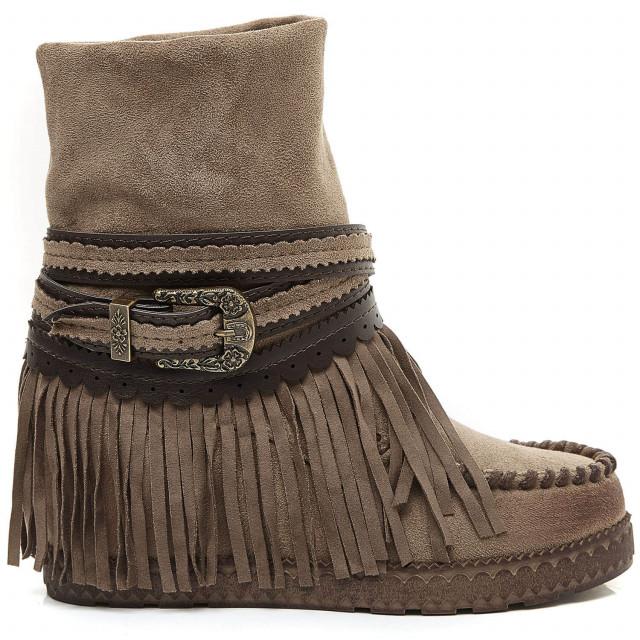 ideal shoes Chaussure femmes Chaussures compensées Bottines compensées 1980A