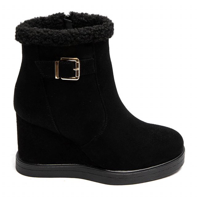 Ideal Shoes Chaussure Femmes Chaussures Compensées Bottines Compensées 6306