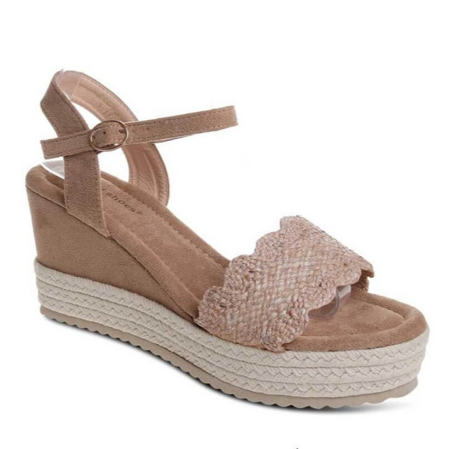 Ideal Shoes Chaussure Femmes Chaussures Compensées Sandales Compensées 6965