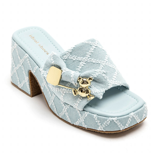 Ideal Shoes Chaussure Femmes Chaussures Compensées Sandales Compensées 8055