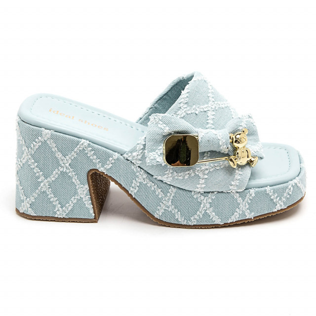 Ideal Shoes Chaussure Femmes Chaussures Compensées Sandales Compensées 8055