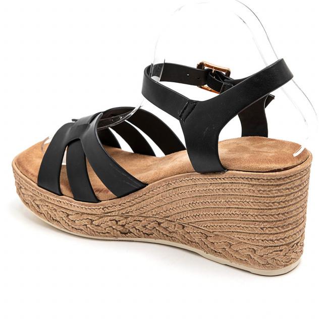 Ideal Shoes Chaussure Femmes Chaussures Compensées Sandales Compensées 5886