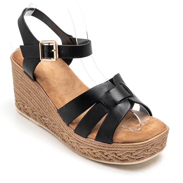 ideal shoes Chaussure femmes Chaussures compensées Sandales compensées 5886