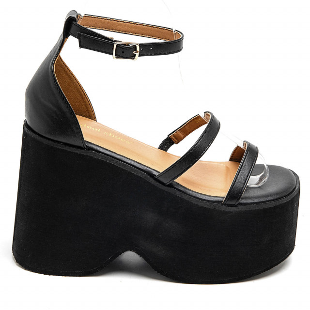 Ideal Shoes Chaussure Femmes Chaussures Compensées Sandales Compensées 2806