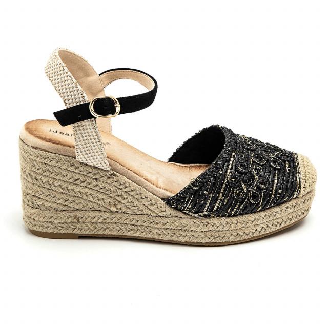 Ideal Shoes Chaussure Femmes Chaussures Compensées Sandales Compensées 6638