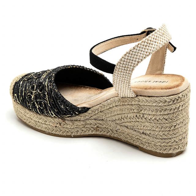 Ideal Shoes Chaussure Femmes Chaussures Compensées Sandales Compensées 6638
