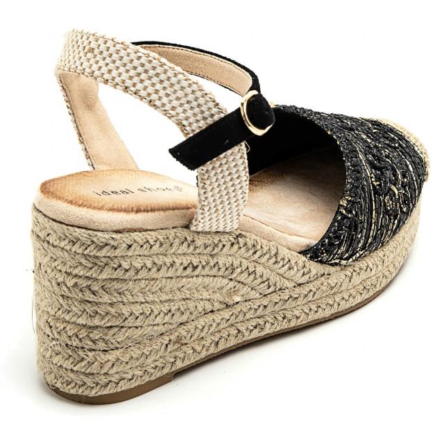 Ideal Shoes Chaussure Femmes Chaussures Compensées Sandales Compensées 6638