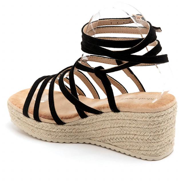 Ideal Shoes Chaussure Femmes Chaussures Compensées Sandales Compensées 5981