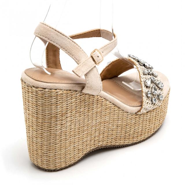 Ideal Shoes Chaussure Femmes Chaussures Compensées Sandales Compensées 8081