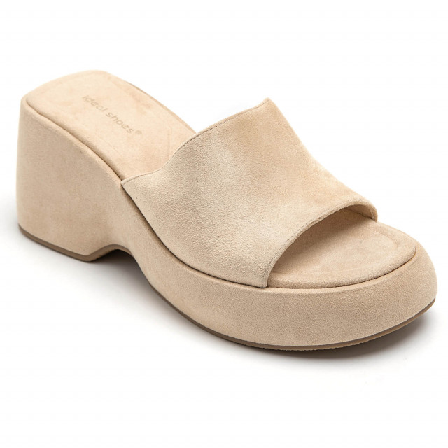 ideal shoes Chaussure femmes Chaussures compensées Sandales compensées 1763