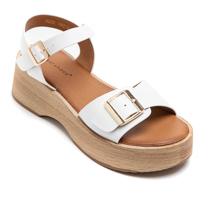 ideal shoes Chaussure femmes Chaussures compensées Sandales compensées 8238