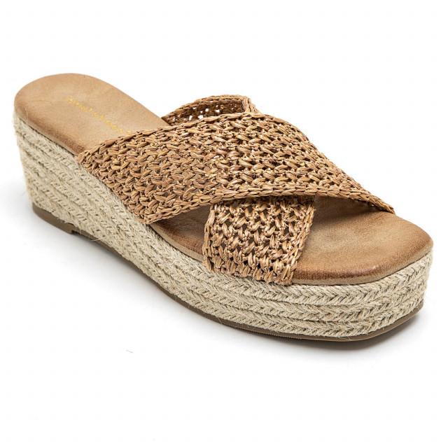 ideal shoes Chaussure femmes Chaussures compensées Sandales compensées 7216