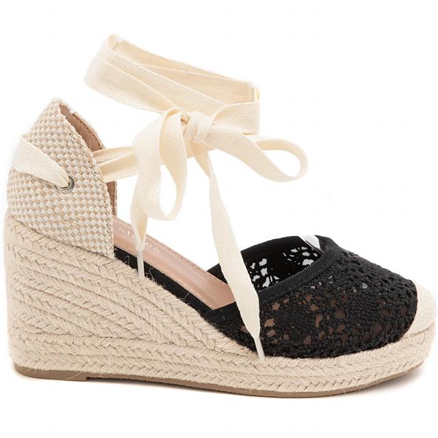 Ideal Shoes Chaussure Femmes Chaussures Compensées Sandales Compensées JS-3302