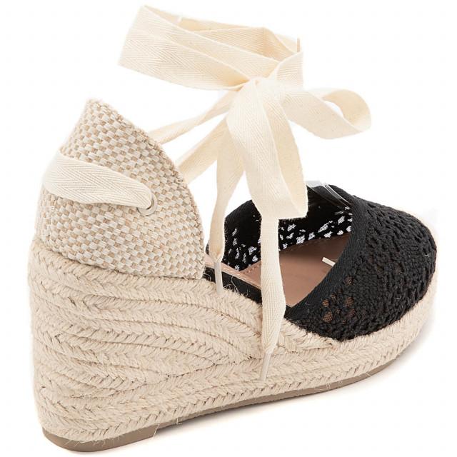 Ideal Shoes Chaussure Femmes Chaussures Compensées Sandales Compensées JS-3302