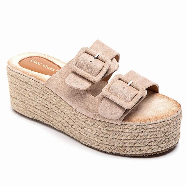 ideal shoes Chaussure femmes Chaussures compensées Sandales compensées 8051