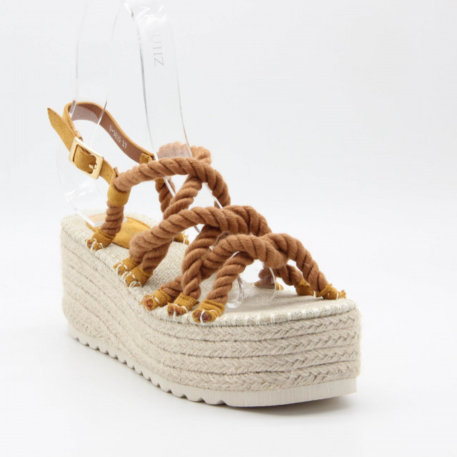 Ideal Shoes Chaussure Femmes Chaussures Compensées Sandales Compensées U-3835