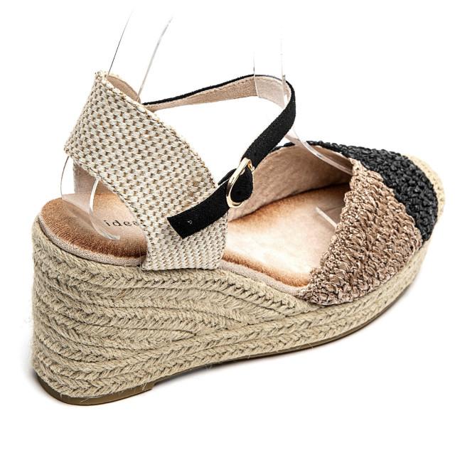 Ideal Shoes Chaussure Femmes Chaussures Compensées Sandales Compensées 2257